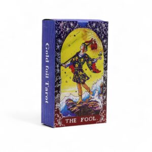 Mandala Blue Foil Tarot Card Deck – Rider-Waite-Smith